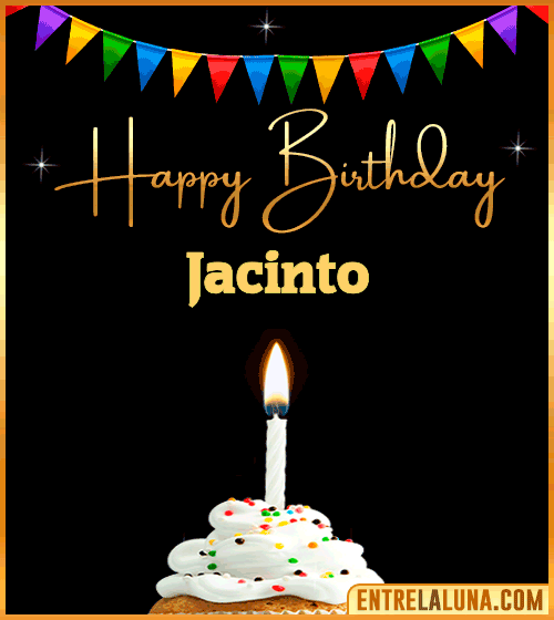 GiF Happy Birthday Jacinto